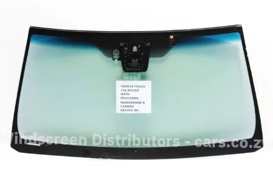 Picture of Windscreen Toyota Prado 150 Series With Moulding, Rainsensor & Camera 09-